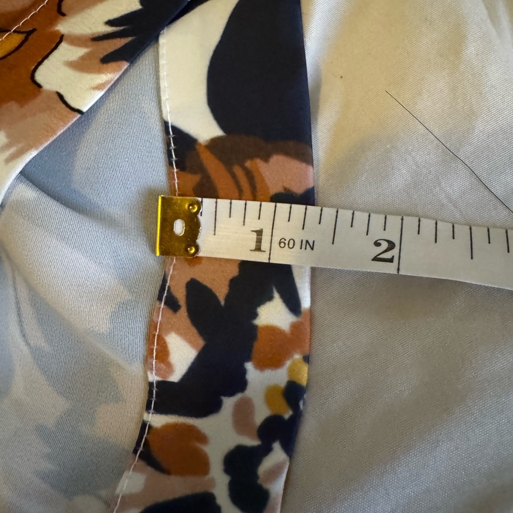 Industry Floral Wide-Leg Pants Silky Size 8 NWT - Picture 8 of 11
